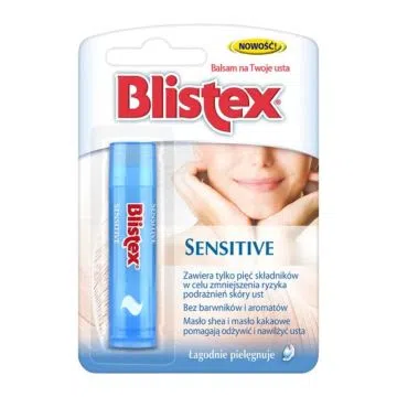 Blistex Sensitive, balsam, do ust, 4,25 g