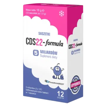 CDS22-formula  5 mld, prosz.,sm.borówkowy, 12 sasz.