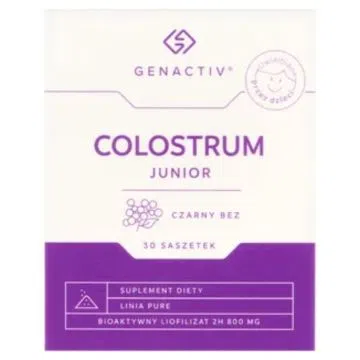 Colostrum Junior Czarny Bez Genactiv, prosz.,30 sasz.