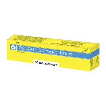 Dolgit, 5% (50 mg/g), krem, 100 g