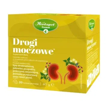 Drogi moczowe, herbatka zioł., 2 g, 20 sasz.