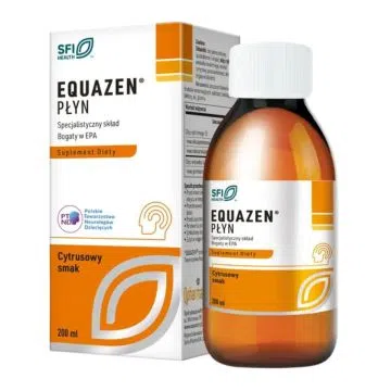 Equazen, plyn, o smaku cytrusowym, 200 ml