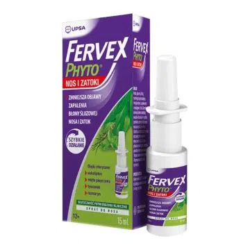 Fervex Phyto nos i zatoki, spray do nosa, 15 ml