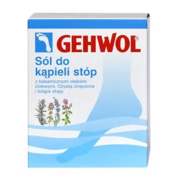Gehwol Fussbad, sól ziołowa do kąpieli stóp, 20 g, 10 szt