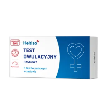 HELTISO test owulacyjny paskowy 5 szt.