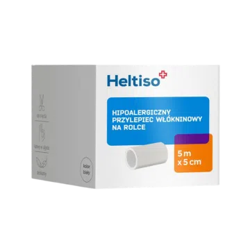 Heltiso przylepiec włókninowy 5m x 5cm