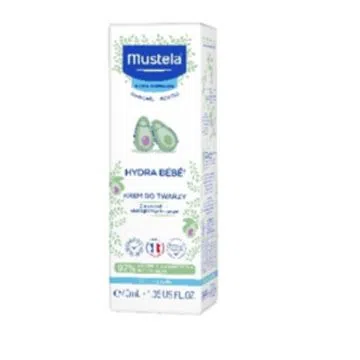 Mustela Hydra Bébé®, krem do twarzy z awokado, 40 ml