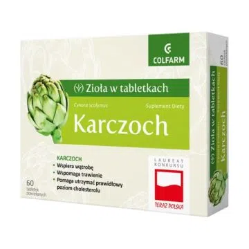 Karczoch, tabletki powlekane, 60 szt.