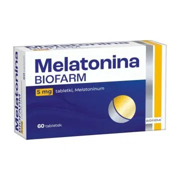 Melatonina Biofarm, 5 mg, tabl., 60 szt