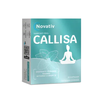 Novativ Callisa, kapsułki, 20 sztuk