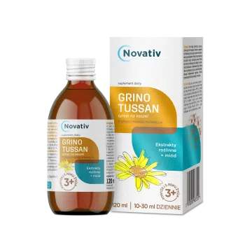 Novativ Grinotussan, syrop, 120 ml