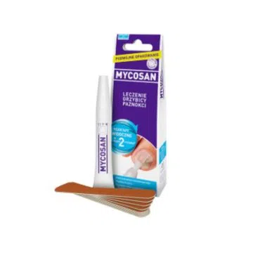 Mycosan Grzybica Paznokci,zest.do leczen,(serum 10ml+10piln)