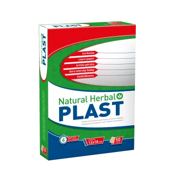 Plaster ziołowy Natural Herbal, 50 szt.