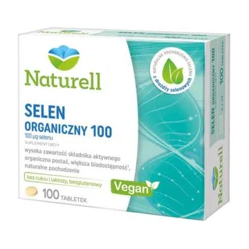 Naturell Selen Organiczny 100, tabletki, 100 szt.