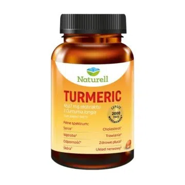 Naturell Turmeric, kaps., 60 szt