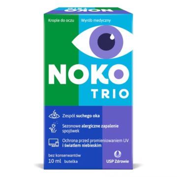 Noko Trio, krople do oczu, 10 ml