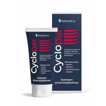 Paramedica Cyclopar, szamp., przeciwlupiezowy, 150 g