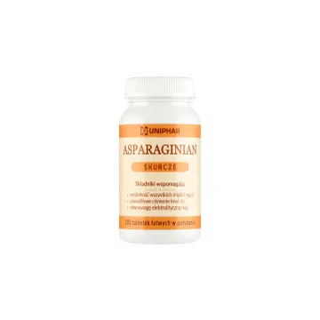 Asparaginian Magnez Potas, tabletki, 100 szt. (Uniphar)