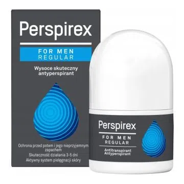Perspirex for Men Regular, antypersiprant dla mężczyzn, 20 ml