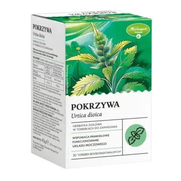 Pokrzywa, herbatka zioł., 1,5 g, 30 sasz.