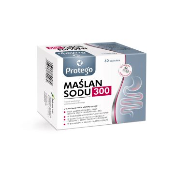 Protego Maślan Sodu 300, kapsułki, 60 szt.