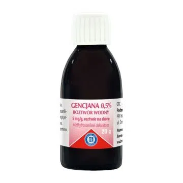 Pyoctanina (Gencjan.fiolet),0,5%,roztw.wodny,(Hasco), 20 g