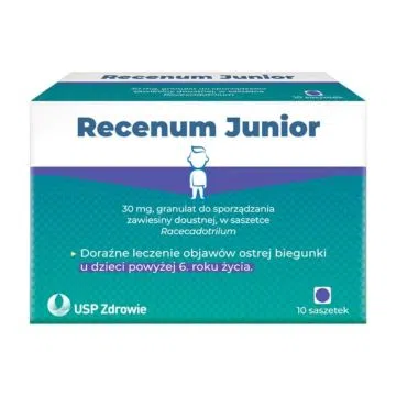 Recenum Junior, 30 mg, gran.d/sp.zaw.doustn., 10 sasz