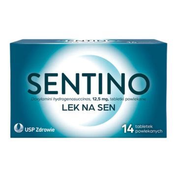 Sentino, 12,5 mg, tabl.powl., 14 szt
