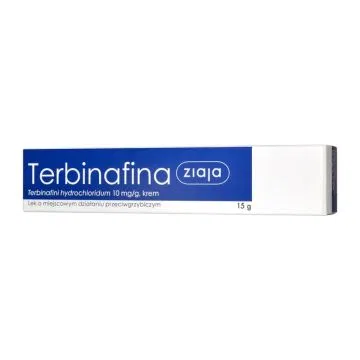 Terbinafina Ziaja, 10 mg/g, krem, 15 g