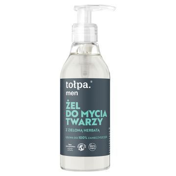 Tołpa Men, żel do mycia twarzy z zieloną herbatą, 195 ml