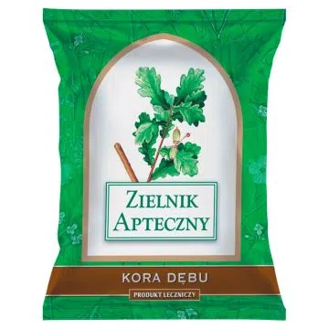 Kora dębu, zioło pojedyncze, 50 g (Herbapol Lublin)