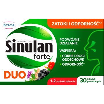 Sinulan Duo Forte, tabletki powlekane, 30 szt.