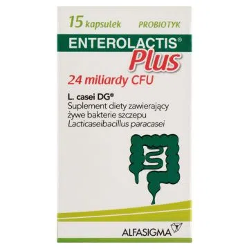 Enterolactis Plus, kapsułki, 15 szt.