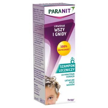 Paranit Szampon leczniczy likwidujący wszy i gnidy, 100 ml