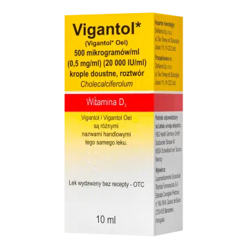 Vigantol,500mcg/ml(20 000IU/ml)krop.dou(i.rów)Delf,Niem,10ml