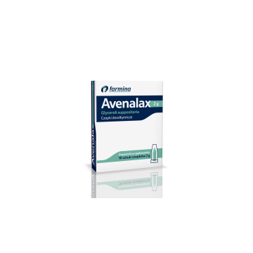 Avenalax (Czopki glicerolowe),2g, (Avena), 10 szt