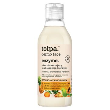 Tołpa Dermo Face Enzyme, mikrozłuszczający tonik, esencja 3 enzymy, 200 ml