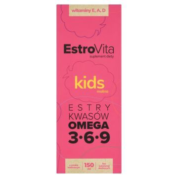 EstroVita Kids Malina, płyn, 150 ml