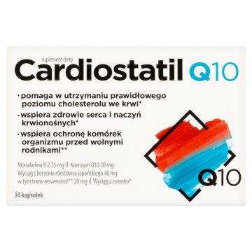 Cardiostatil Q10, kaps., 30 szt