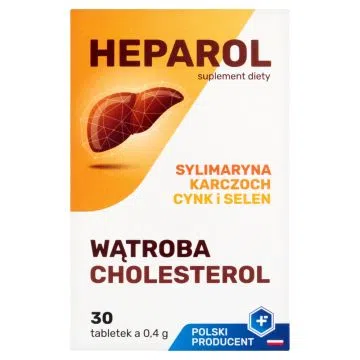 Heparol, tabletki, 30 szt.