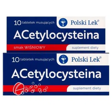 ACetylocysteina, tabl.musuj., 10 szt