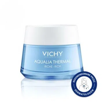 Vichy Aqualia Thermal, krem nawilżający, bogaty, 50 ml