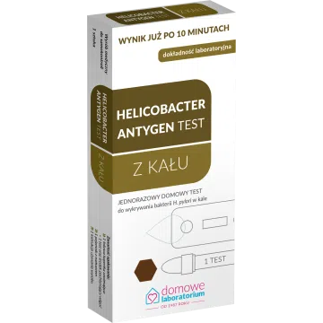 Test Helicobacter Antygen, z kału, 1 szt.