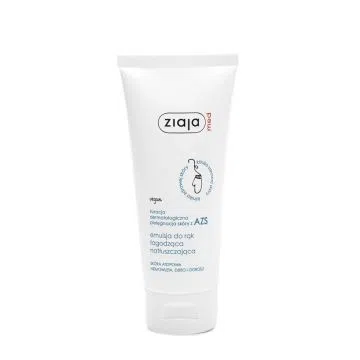 Ziaja Med Kuracja Dermatologiczna, natłuszczająca emulsja do skóry z AZS, do rąk, 100 ml