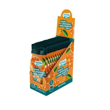 Dosfarm Vita, drażetki odświeżające mandarynka-mięta, wit.D3, 15x19g
