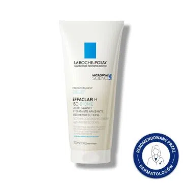 La Roche-P Effaclar H ISO-Biome, kojący krem myjący, 200 ml