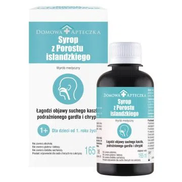 Syrop z Porostu Islandzkiego, syrop, 165 ml