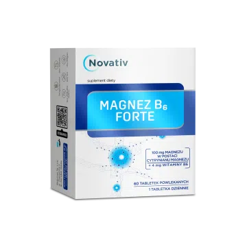 NOVATIV Magnez B6 FORTE 60 tabletek
