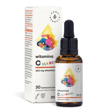 Witamina C dla dzieci, krople, 30 ml