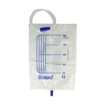 Romed, worek na mocz ze spustem, jałowy, 2 l, 1 szt.